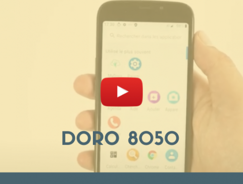 Smartphone Doro 8050 - Bazile Telecom