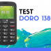 Test Doro 1380 - téléphone - bazile - seniors
