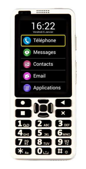 Image téléphone smartvision 3 de Kapsys